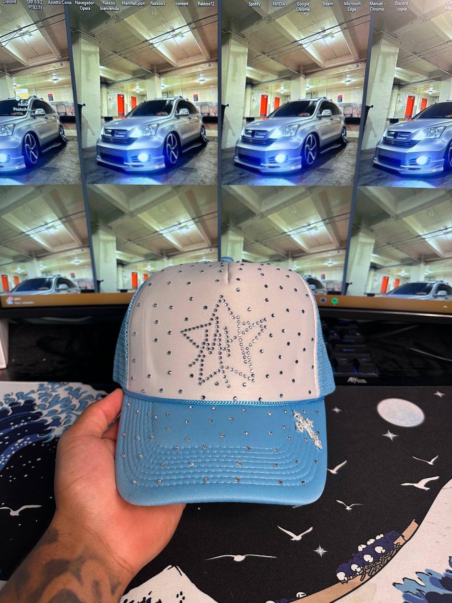 MH DripForge Rhinestone Caps